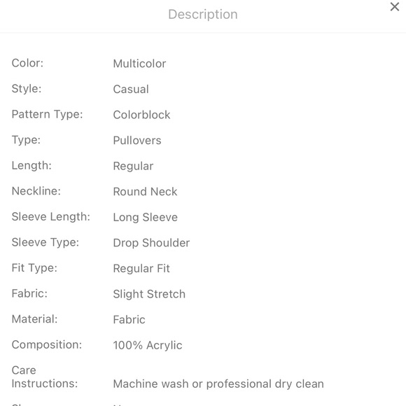 Colorblock Sweater - Picture 7 of 10